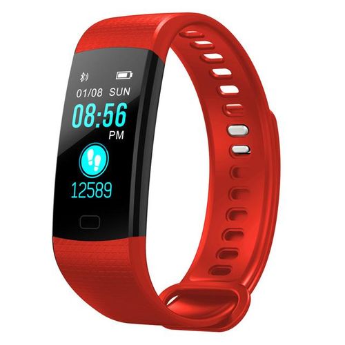 Smart Band Y5 Heart Rate Blood Pressure Monitor High Brightness Colorful Screen Smart Bracelet Wristband Notification