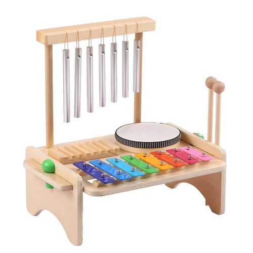Wind Chime Combination Set Kids Drum Set Windchime