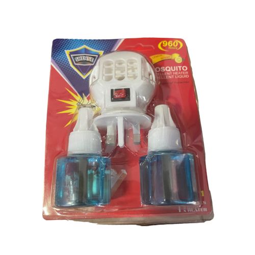 Shenke Double 3 plug  electric Mosquito Repellent Device With Refil-White