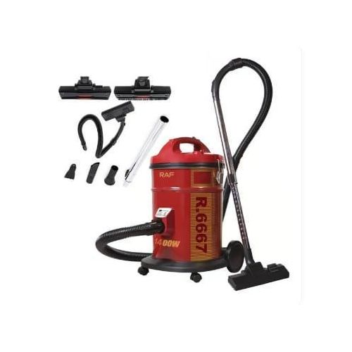 RAF 26L Dust Bags Carpet Commercial Wet And Dry Canister Vacuum Cleaner- Multicolor
