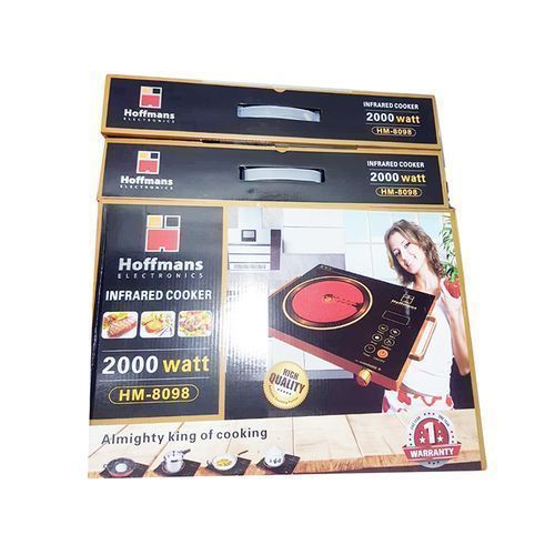 Infrared Cooker with Timer - Gold, Black