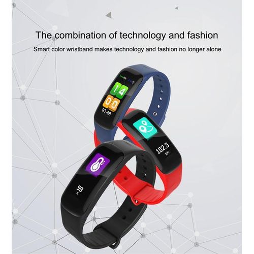 Fitness Bracelet C1s Bluetooth Smart Watch Waterproof Smart Bracelet Heart Rate And Blood Pressure Monitoring Health Tracker