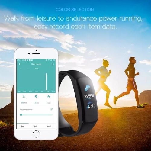 Fitness Bracelet C1s Bluetooth Smart Watch Waterproof Smart Bracelet Heart Rate And Blood Pressure Monitoring Health Tracker