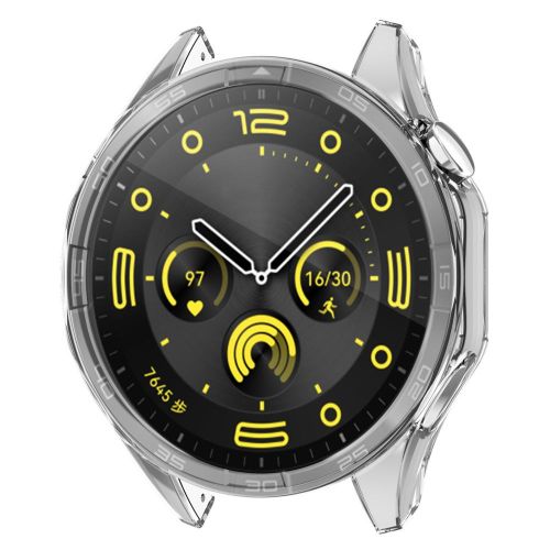 Transparent Watch Screen Protector Durable Anti-Scratch Electroplated Watch Bumper Cover Suitable for Reduces Fingerprint Smudges NO5148