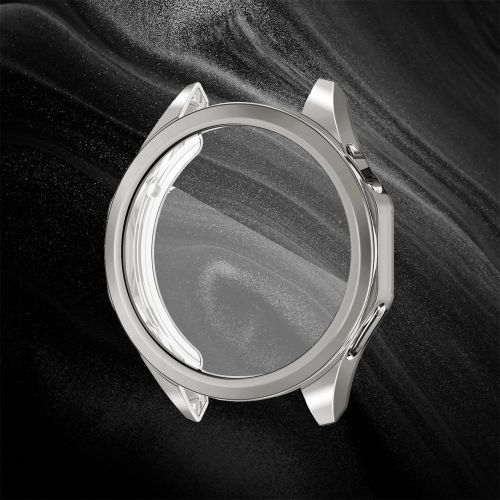 Transparent Watch Screen Protector Durable Anti-Scratch Electroplated Watch Bumper Cover Suitable for Reduces Fingerprint Smudges NO5148