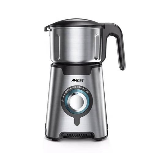 2 In 1 Multifunctional Nutrient Blender With Glass Jar And Stainless Grinder Very Sharp Blades  - Multiplecolor