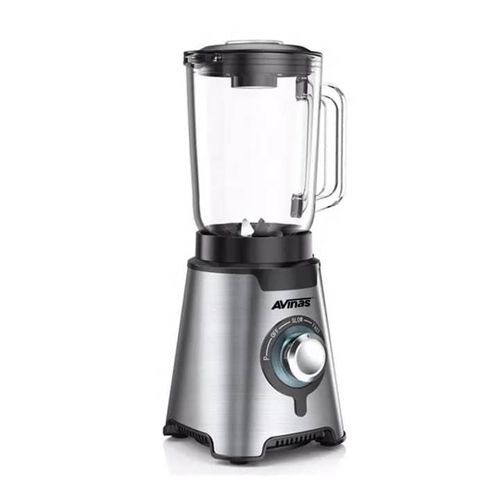 2 In 1 Multifunctional Nutrient Blender With Glass Jar And Stainless Grinder Very Sharp Blades  - Multiplecolor