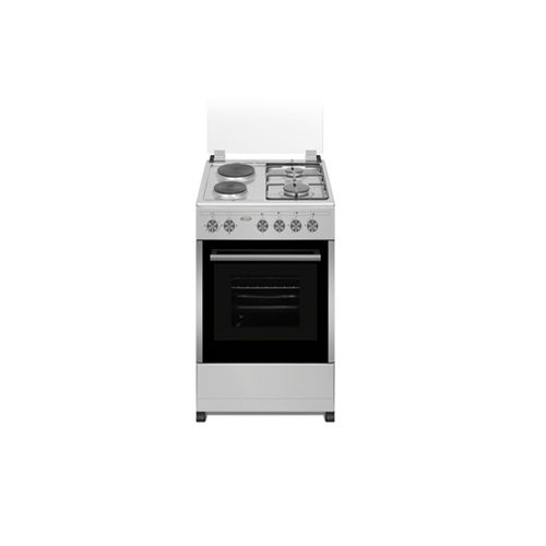 Venus 50cms Cooker 2Gas 2 Electric Plate Electric Oven And Grill VC5522- Inox (01 Year Warranty)