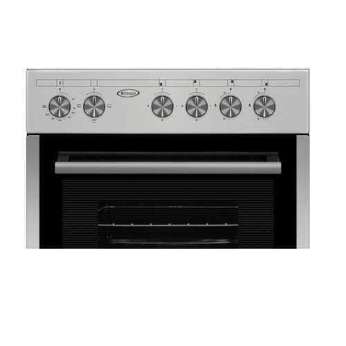 Venus 50cms Cooker 2Gas 2 Electric Plate Electric Oven And Grill VC5522- Inox (01 Year Warranty)