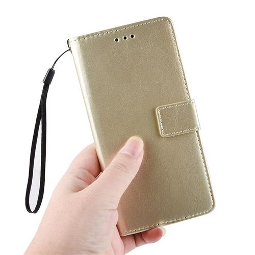 For ZTE RED MAGIC 8 Pro Phone Case Nubia Red Magic 8S Pro Flip Leather Case Crazy Horse Pattern