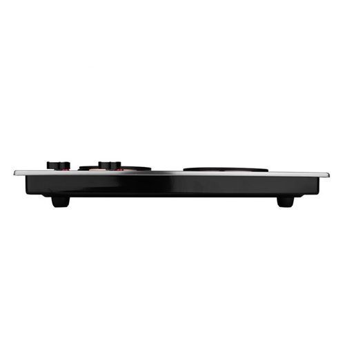 Double Hot Plate Electric Cooker - Black, Silver Gray