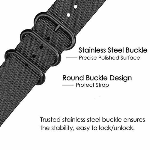 Nylon Canvas Watch Band Strap For Samsung Galaxy Watch 3 41 45 42 46 Mm Gear S3 Sport Watchband Quick Release 18 20 22 24mm