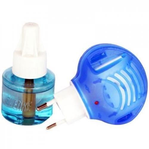 Shenke Mosquito Killer Repellent Liquid With Heater-Blue