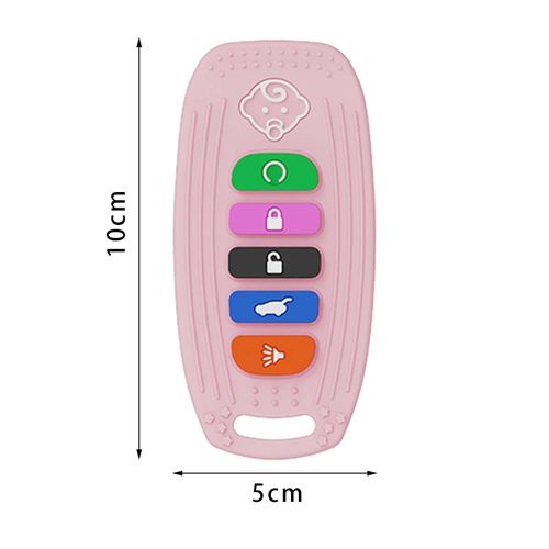Silicone Toddlers Teething Toy Gifts Chew Toy Pink
