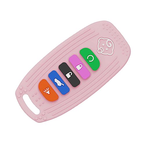 Silicone Toddlers Teething Toy Gifts Chew Toy Pink