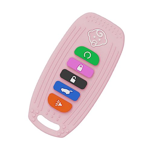 Silicone Toddlers Teething Toy Gifts Chew Toy Pink