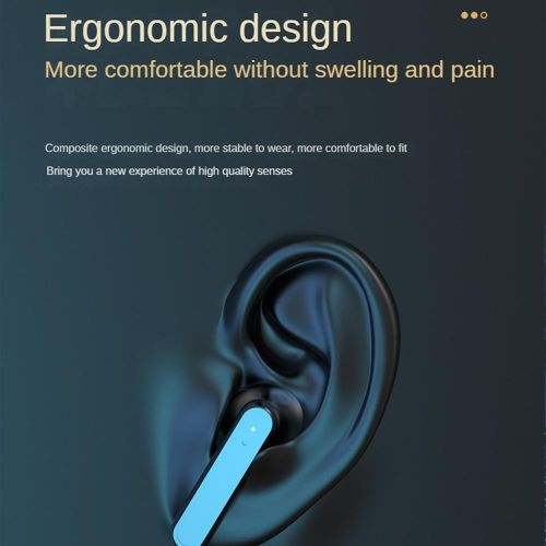 Wireless Bluetooth HIFI Headphones Stereo Fingerprint Touch Earbud Sensor