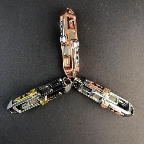 Magnetic Double Push Egg Fidget Spinner Metal Decompression Crisp Sound Push Slider Stress Relief Rotating Push Block Toy
