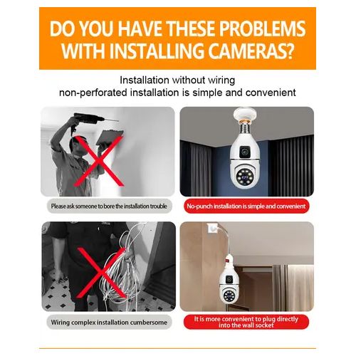 Kula Electric Camera One Piece In Box WIFI CAMERA 300M CONNECT AUTOMATIC CONNECTION