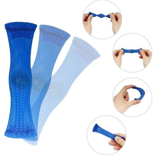 Rainbow Pop Fidget Toys Pack Push its Bubble Stress Relief Sensory Toys for Children Autism Needs Squishy Squeeze Toys