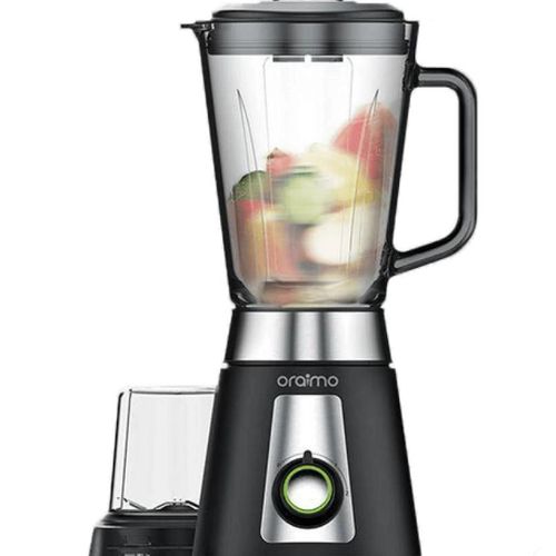 Oraimo 1.5L 2-In-1 Smart Blender, 2 Speed Controls, 500W, Glass Jar &ndash; Black