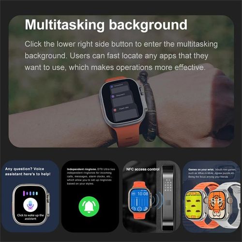 Bluetooth calling smart watch, fashionable ultra-smart watch, multi-function watch