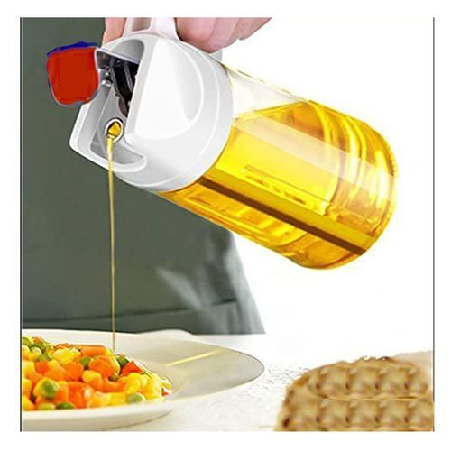 Upgraded Drip Proof Gass Oil Pot - Transparent