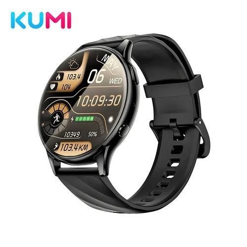 KUMI GW5 Smartwatch 1.39 Inch Ultra-thin Body Bluetooth 5.2 100+Sport Heart Rate Oxygen Monitor Waterproof IP68