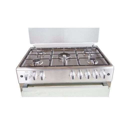 Blueflame 90*60cm  Full Gas  5 burner Cooker  - Inox