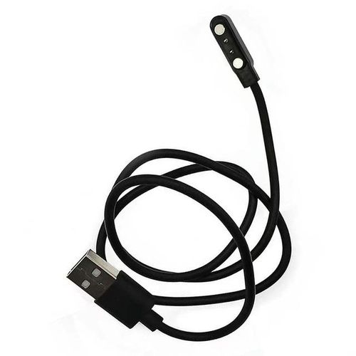 Longer Softer Emergency Backup 2pin Magnetic Charger Cable Wire For Smart Watch Bracelet 2 Pin Distance 2.84mm 4mm Data Cables