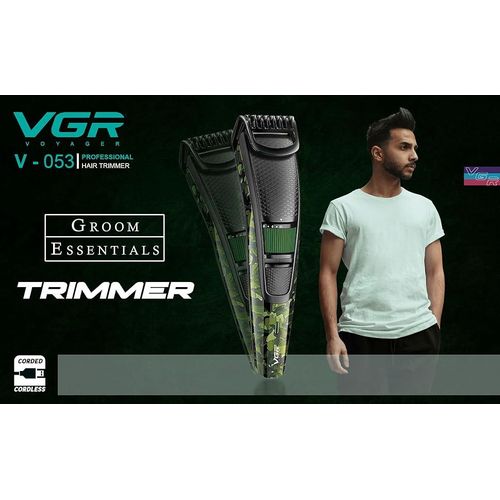V-053 Camouflage Professional  V-053 Camouflage Professional Rechargeable Hair Clipper Runtime 90 min Trimmer