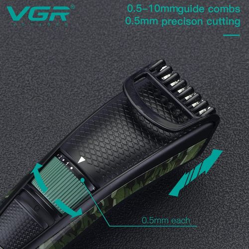 V-053 Camouflage Professional  V-053 Camouflage Professional Rechargeable Hair Clipper Runtime 90 min Trimmer
