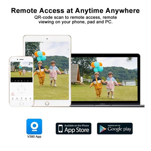 360 Degrees WiFi PTZ Network Camera CCTV 3 Lens IP66 Waterproof 6MP Wireless Camera Security Camera