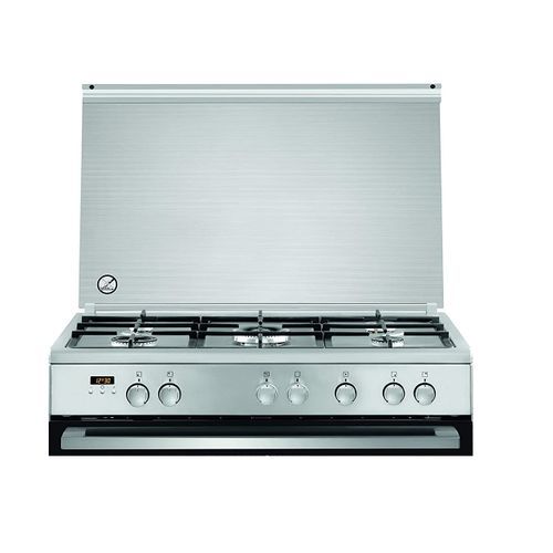 Electrolux 90cms 5Gas Burners & Electric Oven Cooker EKK925A0OX- Silver(1 YR WRTY)