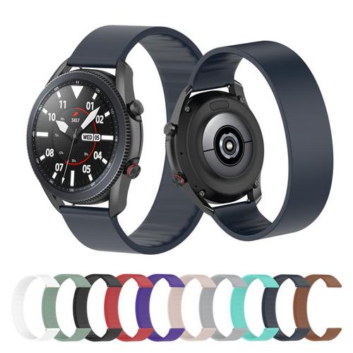 22mm Strap For Samsung Galaxy Watch 3 45mm Silicone Elastic Band For Samsung Gear S3/46mm For Huawei 3 / Gt2 Pro Strap Bracelet