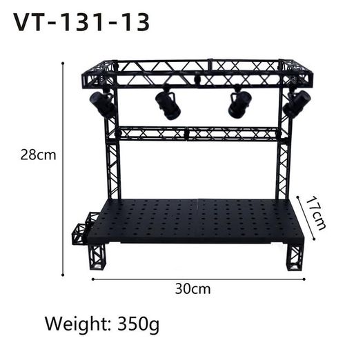 Hobby System Base Hangar Garage Display Stage Projection Lamp Action Figure Assembled Scene