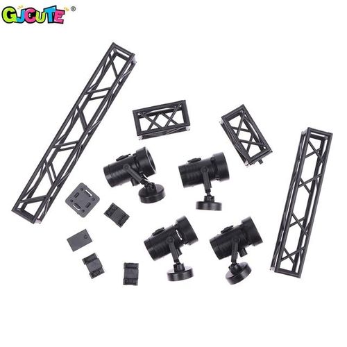 Hobby System Base Hangar Garage Display Stage Projection Lamp Action Figure Assembled Scene