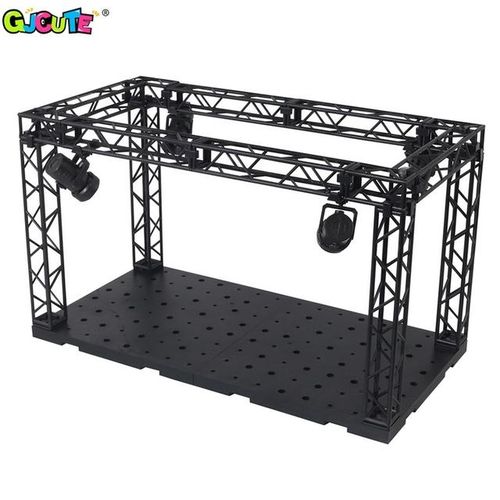 Hobby System Base Hangar Garage Display Stage Projection Lamp Action Figure Assembled Scene