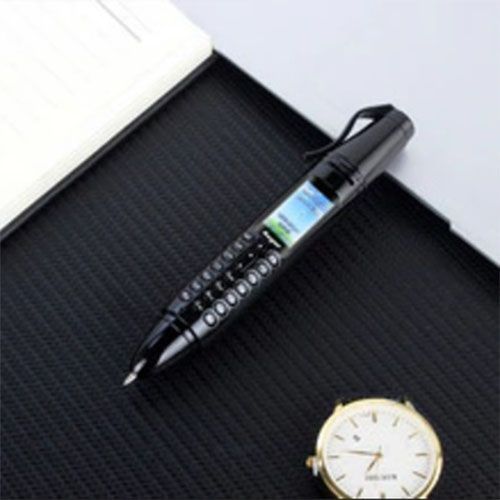 GSM Mobile Phone Pen - Black