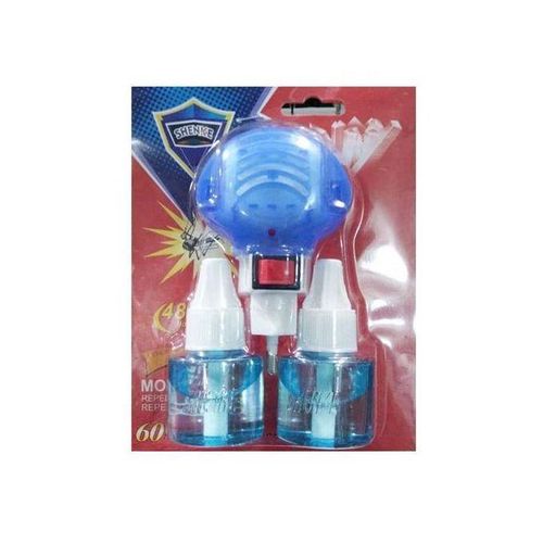 Shenke Mosquito Repellent Killing Heater Liquid With 2 Bottles-Blue