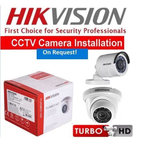 HIK CCTV Cameras Full Kit, 4 Bullet Shape Pack