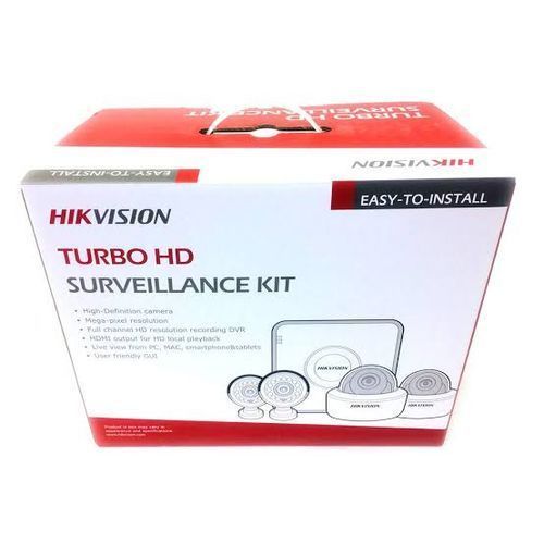 Hikvision 8 Channel Hikvision Full HD CCTV Cameras - White