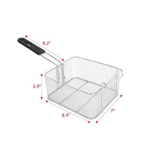 Electric Deep Fryer 12L Double - Silver