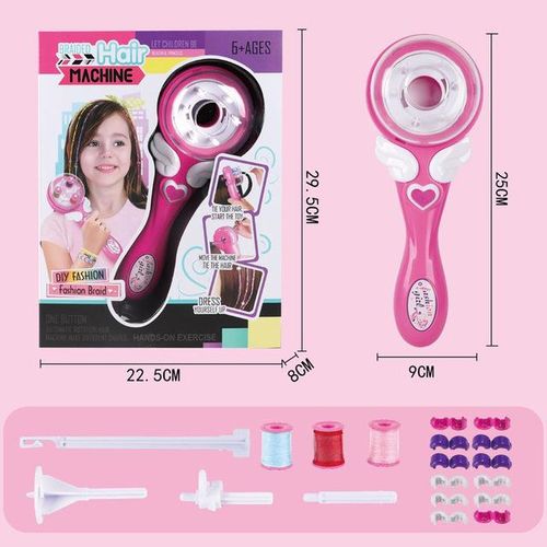 Automatic Hair Braiding Tool Electric DIY Hairstyle Braider Twist Machine Weave Braid Maker Toy for Girls Children