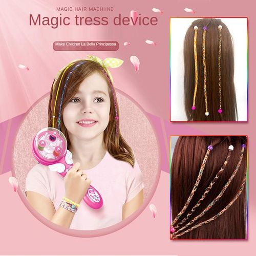 Automatic Hair Braiding Tool Electric DIY Hairstyle Braider Twist Machine Weave Braid Maker Toy for Girls Children