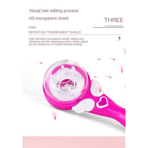 Automatic Hair Braiding Tool Electric DIY Hairstyle Braider Twist Machine Weave Braid Maker Toy for Girls Children