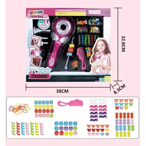 Automatic Hair Braiding Tool Electric DIY Hairstyle Braider Twist Machine Weave Braid Maker Toy for Girls Children