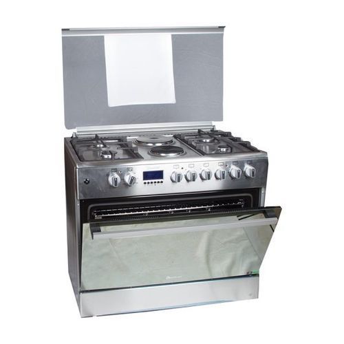 Blueflame 4 Gas + 2 Electric E9042ERF Diamond Series Cooker –  Silver