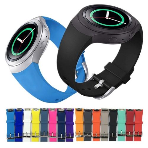 Silicone Band For Samsung Galaxy Gear S2 R720 R730 Strap Smart Watch Band Small Large Women Men Bracelet For Gear Rm-720 Accesso