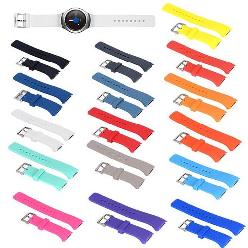 Silicone Band For Samsung Galaxy Gear S2 R720 R730 Strap Smart Watch Band Small Large Women Men Bracelet For Gear Rm-720 Accesso